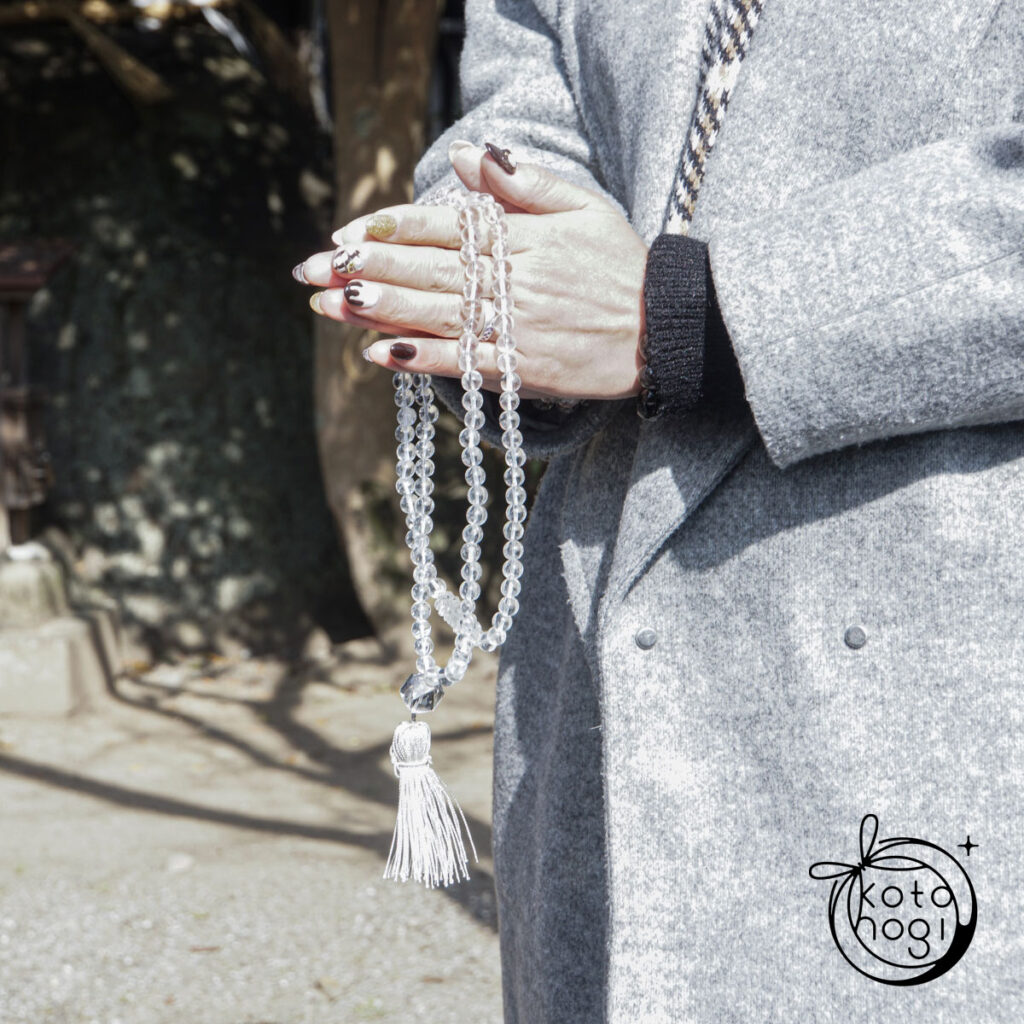 振分数珠（108珠）「魂ふり」 パワーストーン ガネーシュヒマール カンチェンジュンガ 本式数珠
