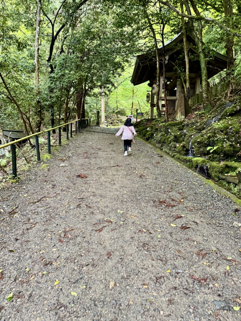 鞍馬寺(鞍馬山)の九十九折り