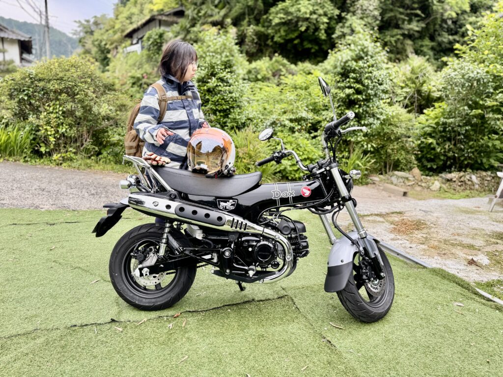 ウツギさんとDAX125