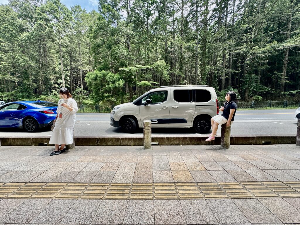 奥の院へ向かう