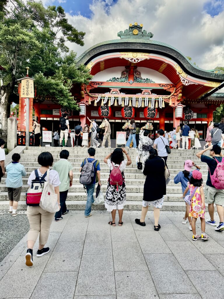 宵宮祭2025|混雑状況と境内の様子