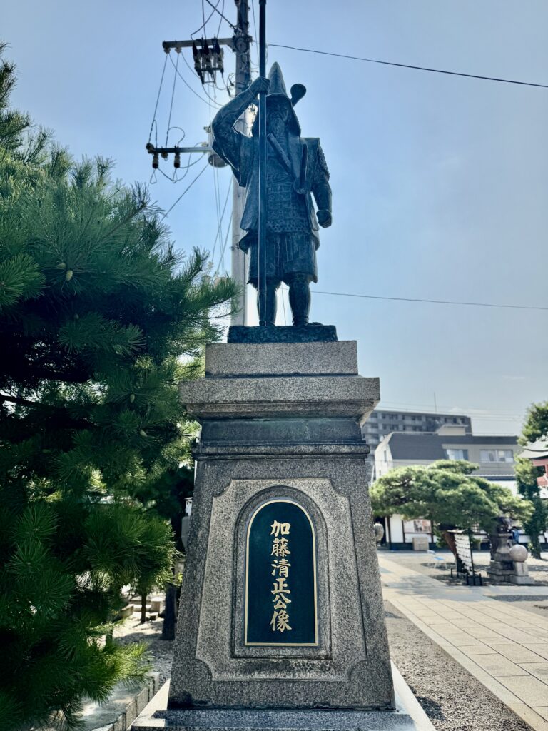 豊国神社、加藤清正公像