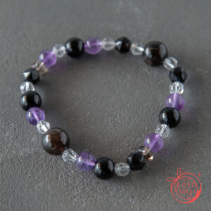 魔除け・精神安定のパワーストーンお守りブレスレット